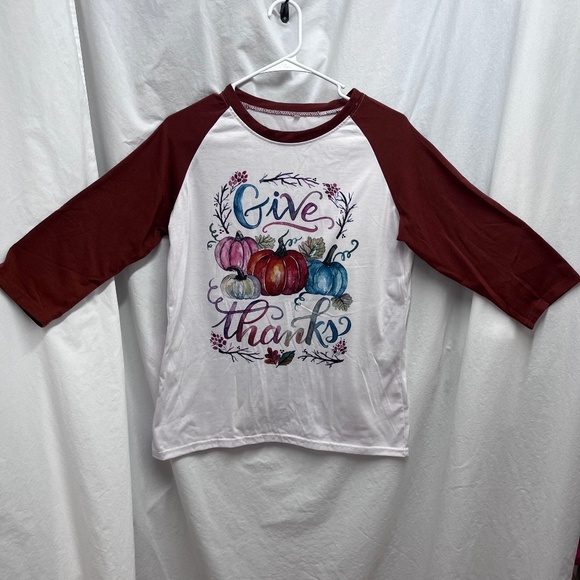 Ladies size S Thanksgiving shirt - Picture 1 of 4
